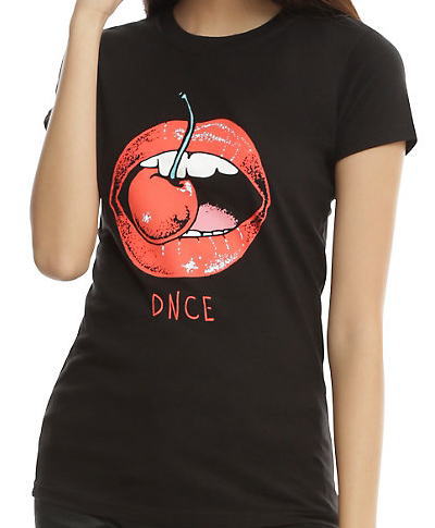DNCE Cherry Mouth ガールズ Tシャツ