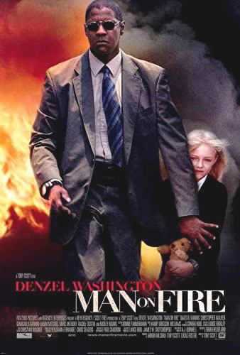 「Man on Fire」劇場用オリジナル ポスター
