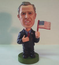 ブッシュ大統領 首振り人形
