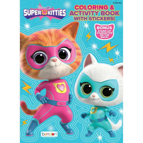 スーパーキティ 塗り絵＆ステッカーブック